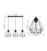 Deckenleuchte Diamond Loft Edison Retro Produktbild-Vorschau 5