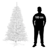 Springos® Sapin de Noël artificiel exclusif 220 cm blanc | Voir les images du produit 23