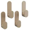 DEKAZIA® Lot de 4 crochets adhésifs Warm Greige (beige) – Voir les images du produit 1