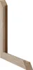 A corner piece of a wooden picture frame. Produktbild-Vorschau