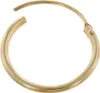 trendor 15171 Damen-Ohrringe Gold 585 / 14K Creolen Breite 1,3 mm Ø 15 mm 2 Produktbild-Vorschau
