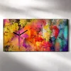 Dekor Leinwand Uhr Wandbilder Geräuschlos 60x30 Malerei Produktbild-Vorschau 2