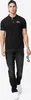 Lonsdale Bruan Kurzarm-poloshirt Schwarz 3XL Mann Schwarz Produktbild-Vorschau 7