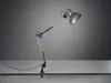 Architekt Klemm ↥735mm | Retro | Silber | Lampe Produktbild-Vorschau 3