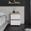 STIV Möbel | Nočný stolík Dub Sonoma/Biely Mat 40x40x53,5 Náhľad obrázku produktu 5