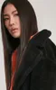 Urban Classics Ladies - Płaszcz OVERSIZED SHERPA czarny - Podgląd zdjęcia produktu 29
