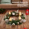 4X sviečka na adventný veniec 5 cm (zlatá) - univerzálna na Náhľad obrázku produktu 5