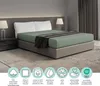 DoubleDry Spannbettlaken Jersey 140x200cm - 100% Baumwolle Produktbild-Vorschau 3