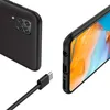 Silikon Hülle für Huawei P40 Lite Schutzhülle Matt Schwarz Produktbild-Vorschau 4