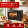 Tomado TEO2101B - Vrijstaande oven - 21 liter - timer tot Productafbeelding-voorbeeld 3