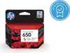 The image shows the packaging of an HP Ink Advantage 650 tri-color ink cartridge. Anteprima dell’immagine prodotto