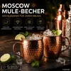 6 Moscow Mule Becher 500ml Kupferfarben Edelstahl Produktbild-Vorschau 2