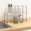 HI Scaffale da cucina 2 ripiani argento Anteprima dell’immagine prodotto 5