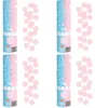 4 Konfettikanonen Babyshower rosa Mädchen Produktbild-Vorschau 1