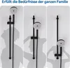 Duschstange 66cm, Edelstahl Brausestange mit Produktbild-Vorschau 4