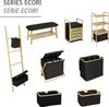 WENKO Bambus Wäschetruhe Trio Ecori in Schwarz 57 x 50 x 37 Produktbild-Vorschau 9