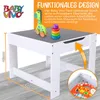 Baby Vivo Kindersitzgruppe mit multifunktionalem Tisch und Produktbild-Vorschau 4
