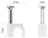 Kabelschelle 6 mm, weiss, 50 Stk Produktbild-Vorschau