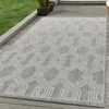 In & Outdoor Teppich Geometrisch Design Wetterfest für Produktbild-Vorschau 1