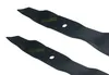 2 lame da 49,5 CM per John Deere con piatto da 96 CM/38" X Anteprima dell’immagine prodotto 2