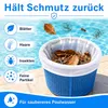 10er Set Schwimmbecken Skimmer Filterbeutel – Universal, Produktbild-Vorschau 6
