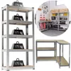 scaffale metallico a 5 livelli 175kg 180x90x30 cm Anteprima dell’immagine prodotto 14