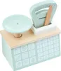 A toy cash register with a scale and calculator. Produktbild-Vorschau