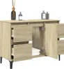vidaXL Umyvadlová skříňka Sonoma Oak 80x33x60 cm Dřevěný Náhled obrázku produktu 4