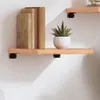 The Living Store Wandregal Hellbraun 40x40x(2-4) cm Produktbild-Vorschau 9