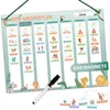 Wochenplaner Kinder - Montessori Magnettafel mit 200 Produktbild-Vorschau 1