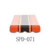A product image of an awning volant with stripes, placed on a white background. Produktbild-Vorschau