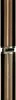 A close-up, vertical shot of a metal object, possibly a part of a dispenser or holder, with a brushed metallic finish and a distinct seam in the middle. Podgląd zdjęcia produktu