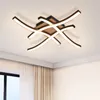 ZMH Deckenlampe LED Deckenleuchte Wohnzimmer 24W Holz Produktbild-Vorschau 1