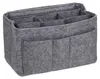Relaxdays Taschenorganizer Handtasche, Filz, entnehmbare Produktbild-Vorschau 9
