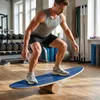 COSTWAY Surfin Balance Board z brezového dreva, balančná Náhľad obrázku produktu 8
