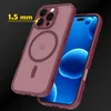 Etui Magnetyczne Matowe Do Iphone 16 Pro |Do Magsafe Trwałe Podgląd zdjęcia produktu 4
