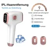 Haarentfernung,Schmerzfreier IPL Haarentferner mit 999.999 Produktbild-Vorschau 4
