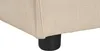 BELIANI Ottomane Beige Stoff Quadratisch Sofamodul mit Produktbild-Vorschau 6