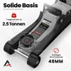 AUTORIA Wagenheber 2,5T Hellgrau – Flacher Hydraulik Produktbild-Vorschau 7