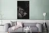 MuchoWow® Poster Löwe - Zigarette - Schwarz - Weiß 80x120 Produktbild-Vorschau 5