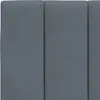 vidaXL Kopfteil-Kissen "Hanko" Dunkelgrau 140 cm Samt Produktbild-Vorschau 9