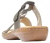 Rieker Damen Clog Pantolette Applikation zarte Details Produktbild-Vorschau 12