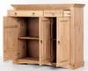 3 trg Kommode aus Kiefernholz gelaugt geölt Schrank Produktbild-Vorschau 3