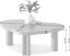 A coffee table with dimensions indicated by lines and text. Anteprima dell’immagine prodotto