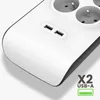 Belkin Surge 8 sockets 2 USB-2.4A BSV804ca2M Weiß 2 m Produktbild-Vorschau 4