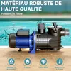 Wiltec Pompe piscine 1100 W – Débit 17700 l/h – Hauteur Voir les images du produit 6