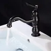 Umyvadlová baterie Mosazný retro kohoutek Koupelnová Náhled obrázku produktu 8
