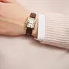 Montre GANT pour femme, à quartz, marron/doré, taille Voir les images du produit 4