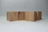 Jeu de 15 petits blocs de chêne massif 8x8x8cm Voir les images du produit 2
