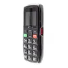 A black mobile phone with a transparent protective case, shown from a side angle against a white background. Náhled obrázku produktu